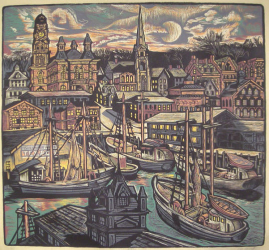 Night Lights by Don Gorvett