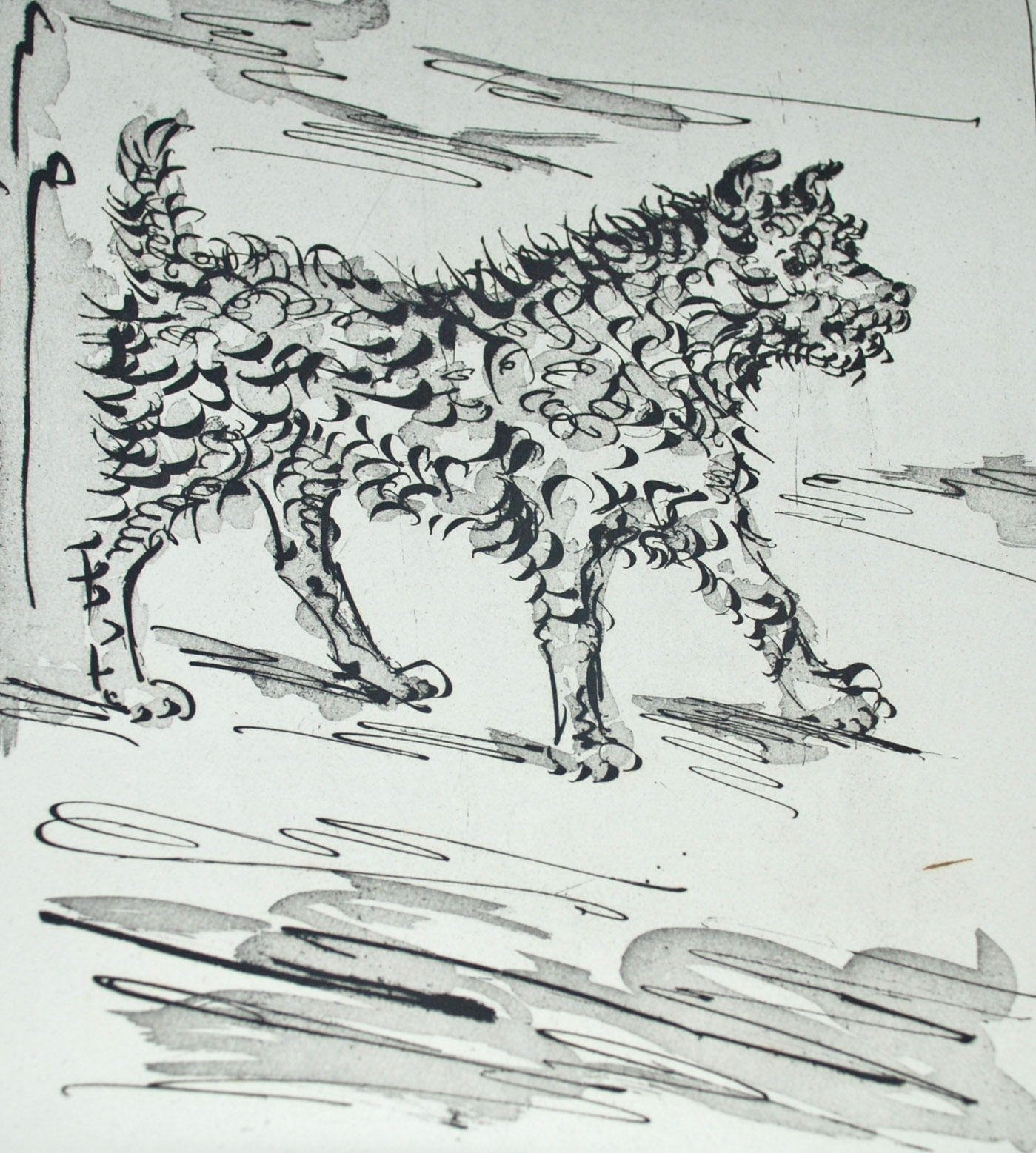 Le Chien (the Dog) by Pablo Picasso