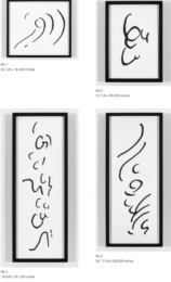 Placeholders No. 1-13 by Allan McCollum at Graphicstudio