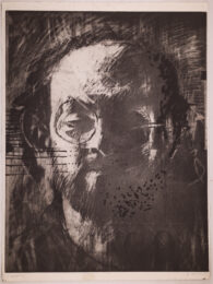 Salman Rushdie by Tom Phillips at Sylvan Cole Gallery