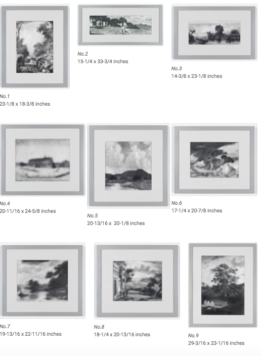Lands Of Shadow And Substance (no. 1 – 28) by Allan McCollum