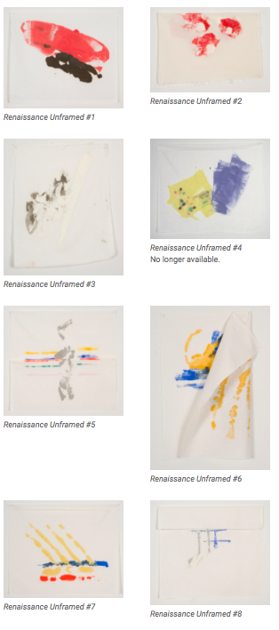 Renaissance Unframed #1 Through #25 by Richard Tuttle
