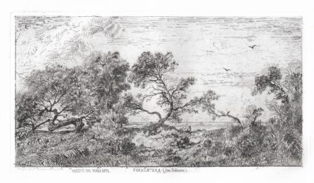 Souvenir Des Îles Baléares.  Formentera. by Francisque de Saint-Etienne at Sylvan Cole Gallery
