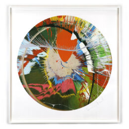 Beautiful, Galactic, Exploding Screenprint (spin) by Damien Hirst at Eyestorm