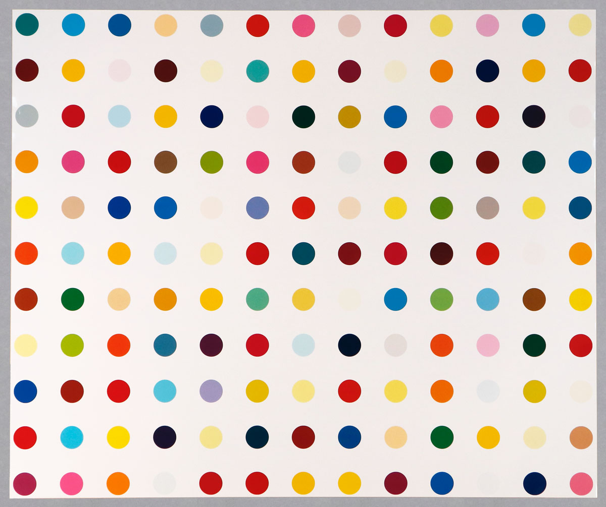 Lysergic Acid Diethylamide (lsd) by Damien Hirst