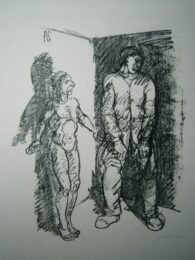 Gefangener (prisoner) by Adolf Schinnerer at Sylvan Cole Gallery