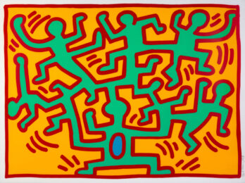 Growing ii by Keith Haring at Michael Lisi/Contemporary Art