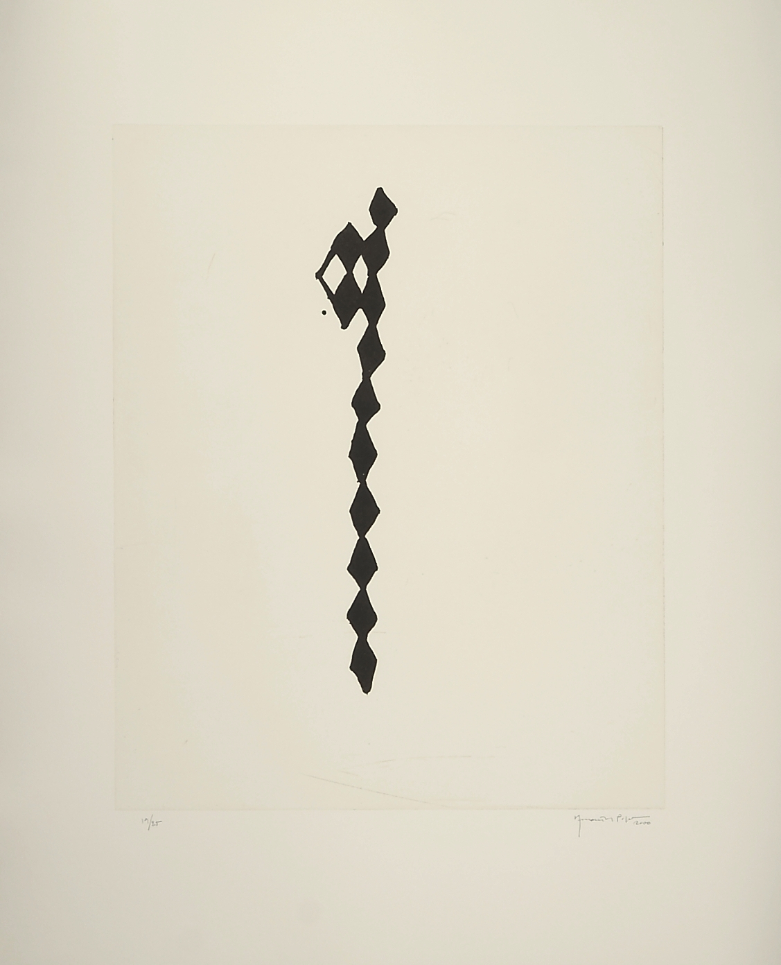 Rofe Negro Iv by Joan Hernandez Pijuan