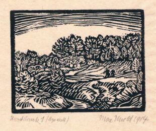 Kleine Landschaft by Max Unold at Sylvan Cole Gallery