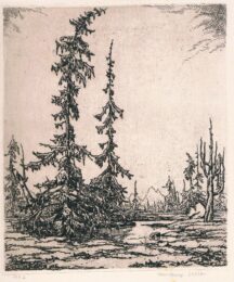 Landschaft by Wolfgang Zeller at Sylvan Cole Gallery