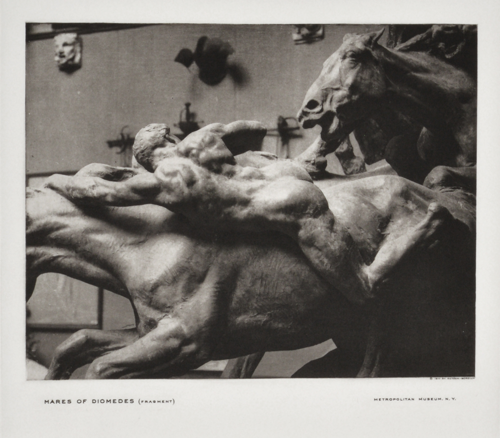 Mares Of Diomedes (fragment 1) by Gutzon Borglum