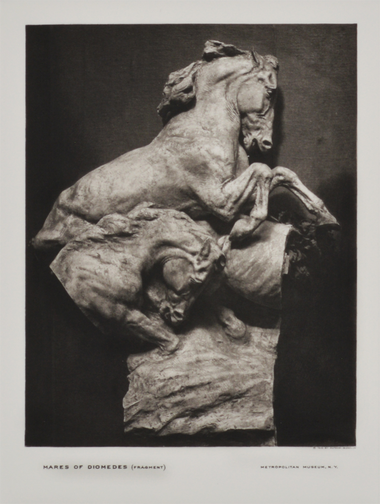 Mares Of Diomedes (fragment 3) by Gutzon Borglum