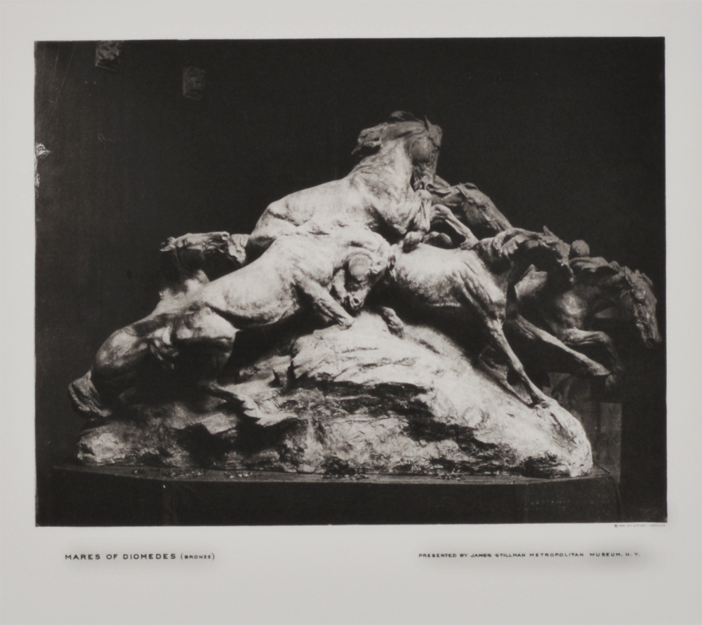 Mares Of Diomedes (side) by Gutzon Borglum