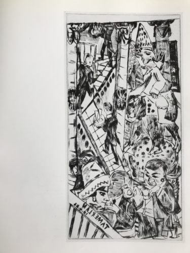 Tamerlan by Max Beckmann at