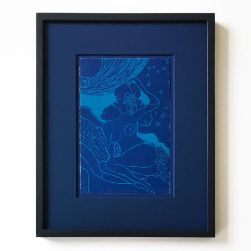 Damascus Nude by Chris Ofili at