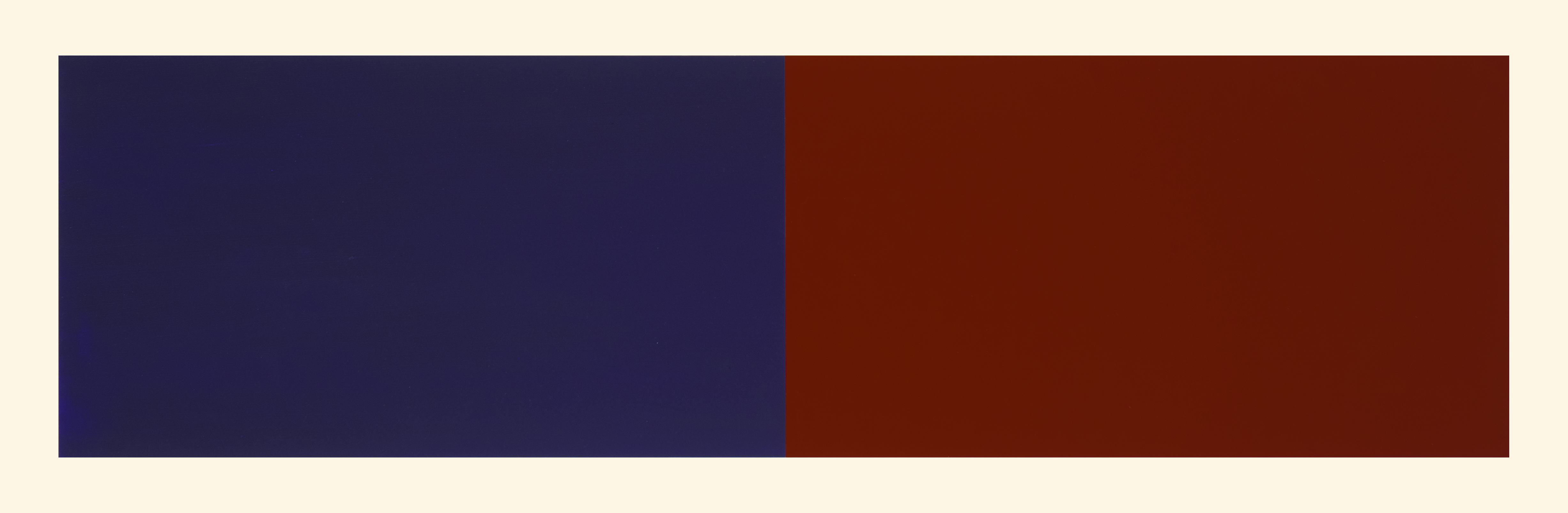Rivers And Mountains/7,  Blue/red-violet by Rupert Deese