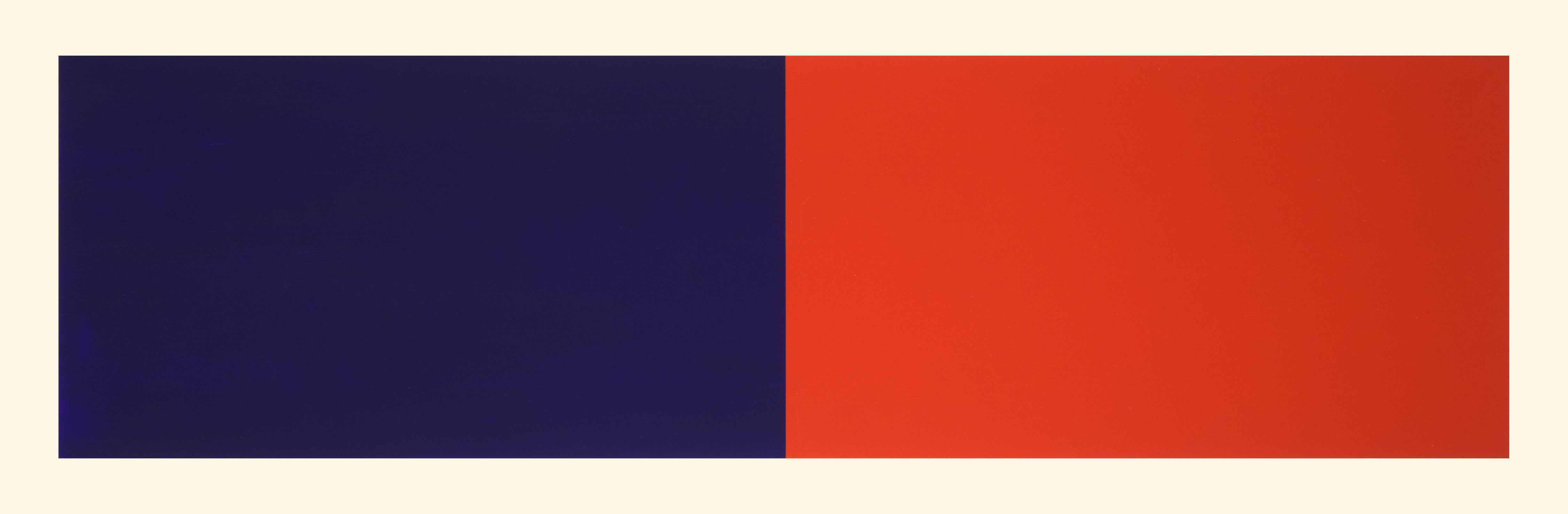 Rivers And Mountains/8,  Blue/red by Rupert Deese
