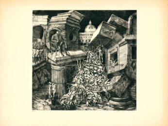 Sacco Di Roma by Peter Ackermann at Sylvan Cole Gallery