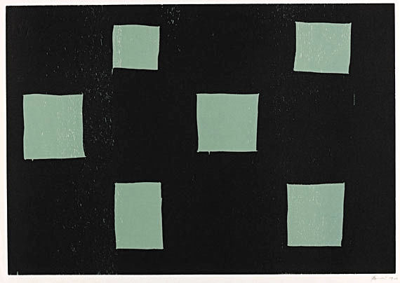 Six Rectangles by Günther Förg