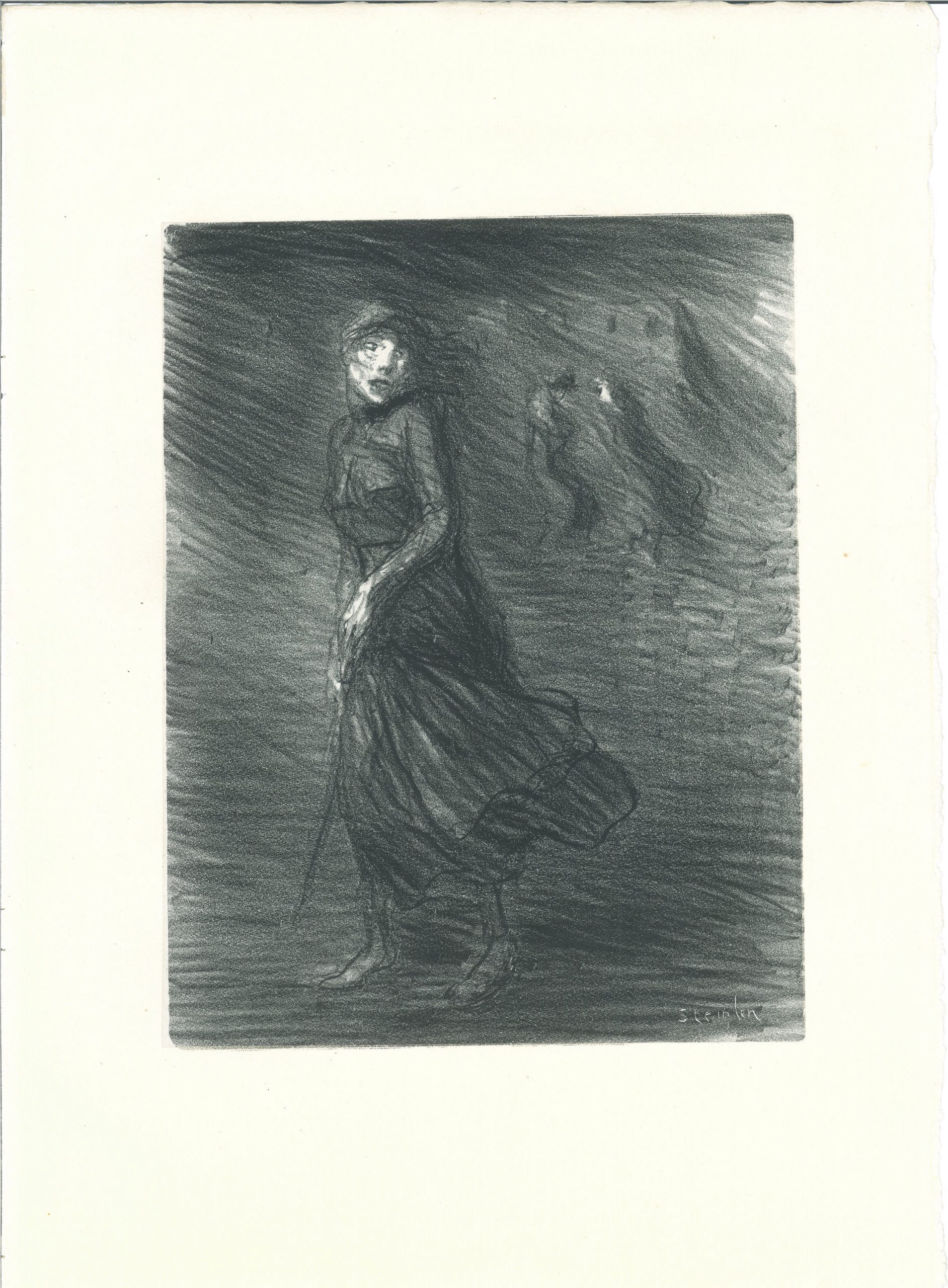 Dans La Rue by Theophile-Alexandre Steinlen