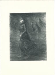 Dans La Rue by Theophile-Alexandre Steinlen at Sylvan Cole Gallery