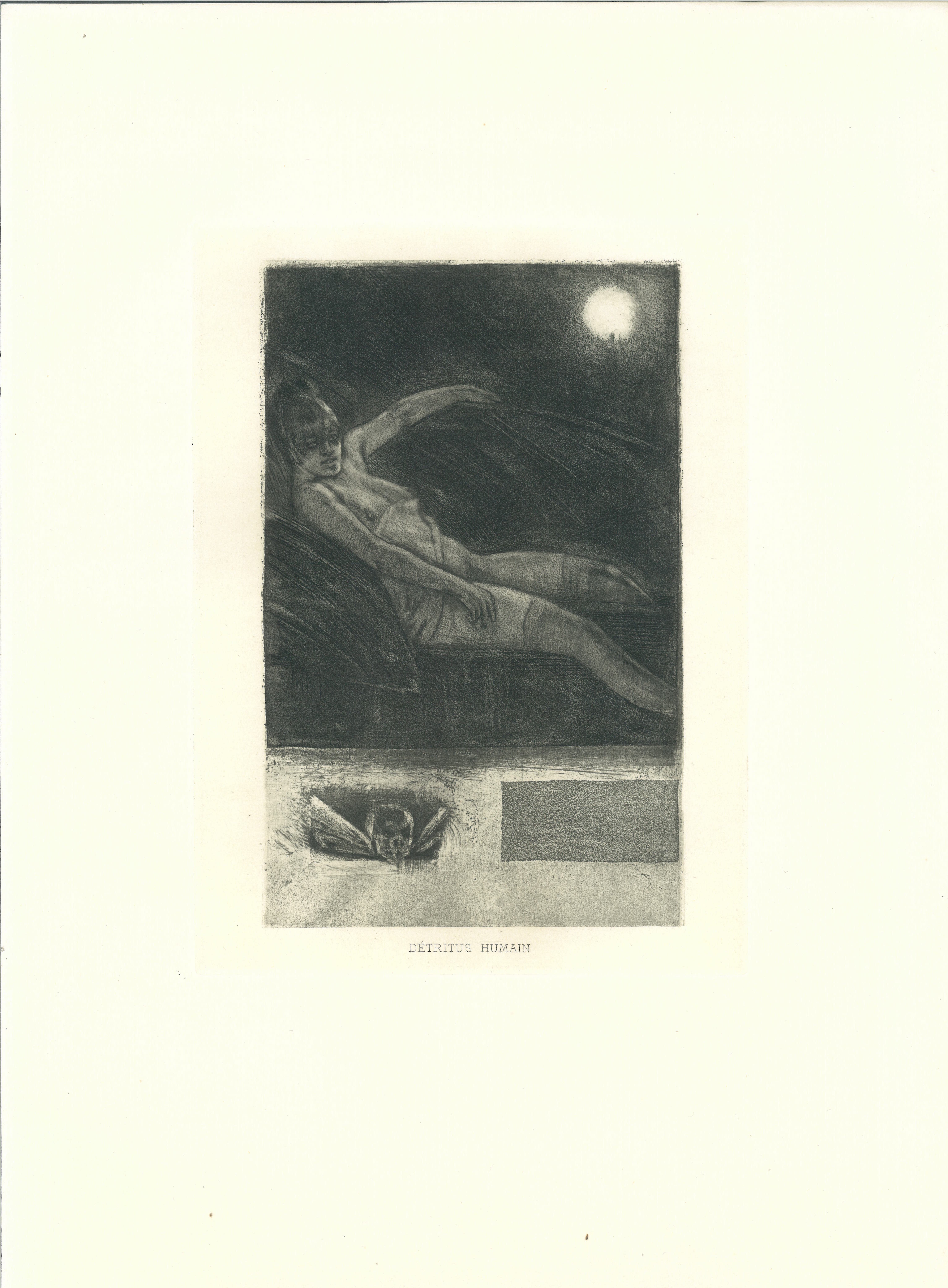 Détritus Humain (human Garbage) by Félicien Joseph Victor Rops