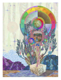 Encyclopedia Of Cloud Divination (plate 3) by Saya Woolfalk at Lower East Side Printshop