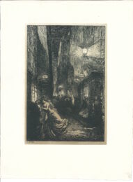 La Rafle (the Raid) by Auguste Louis Lepere at Sylvan Cole Gallery