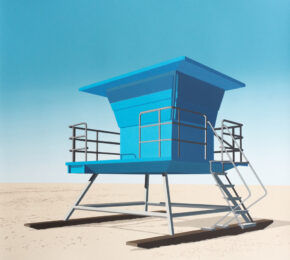 Lookout, Huntington Beach, Ca by Daniel Rich at Lower East Side Printshop
