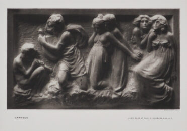Orpheus (bas Relief) by Gutzon Borglum at Oehme Graphics