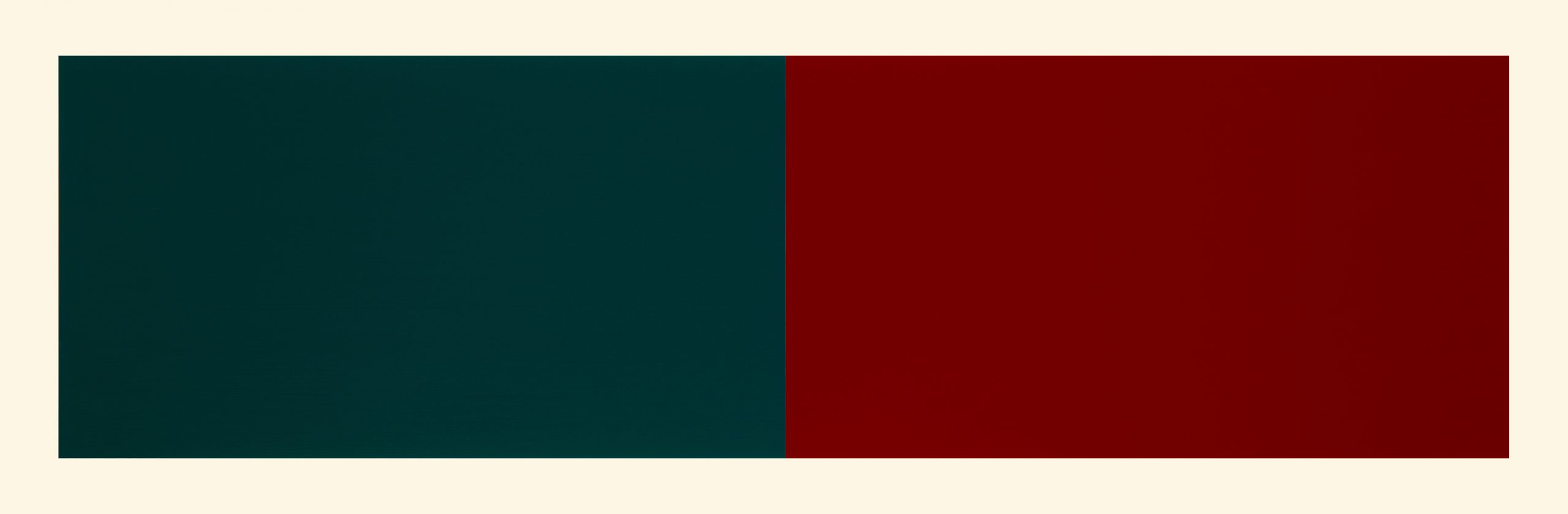 Rivers & Mountains/9, Blue Green/red Violet by Rupert Deese