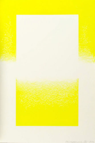 Hello Reversed, From The Art In America Graphics 70 Suite by Richard Anuszkiewicz
