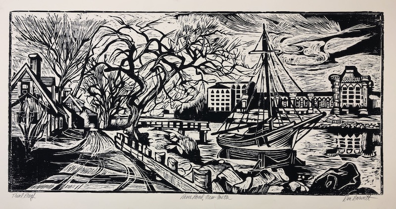 River Road, New Castle by Don Gorvett