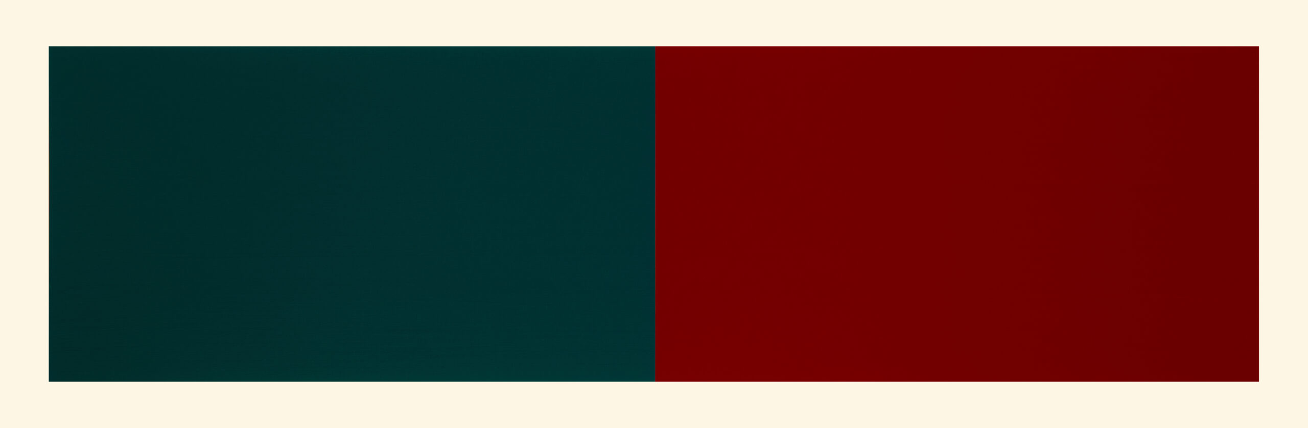 Rivers & Mountains/9, Blue Green/red Violet by Rupert Deese