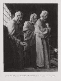Three Apostles, Cathedral St. John The Divine by Gutzon Borglum at Oehme Graphics