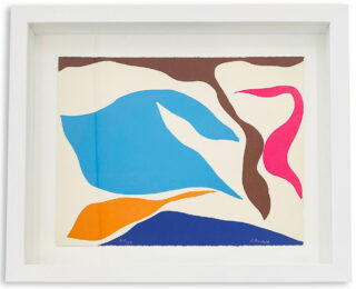 Untitled, From The Art In America Graphics 70 Suite by Ray Parker at Robert Fontaine Gallery