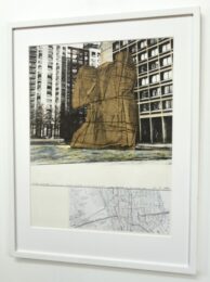 Wrapped Sylvette – Project for Washington Square NY by Christo at pgr fine art