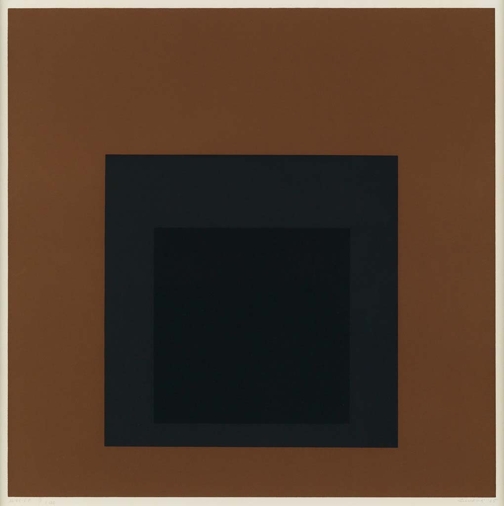 Josef Albers “attic” 1965 by Josef Albers