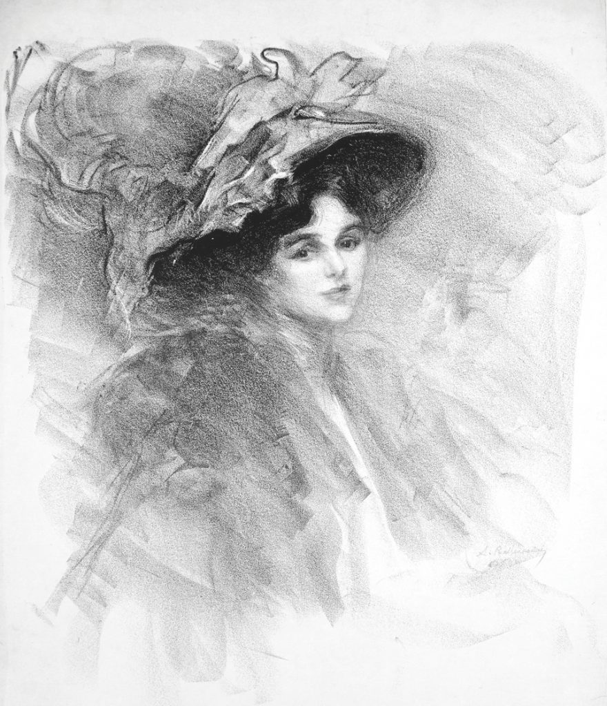 Parisiense, Madame Rosenthal By Albert Belleroche