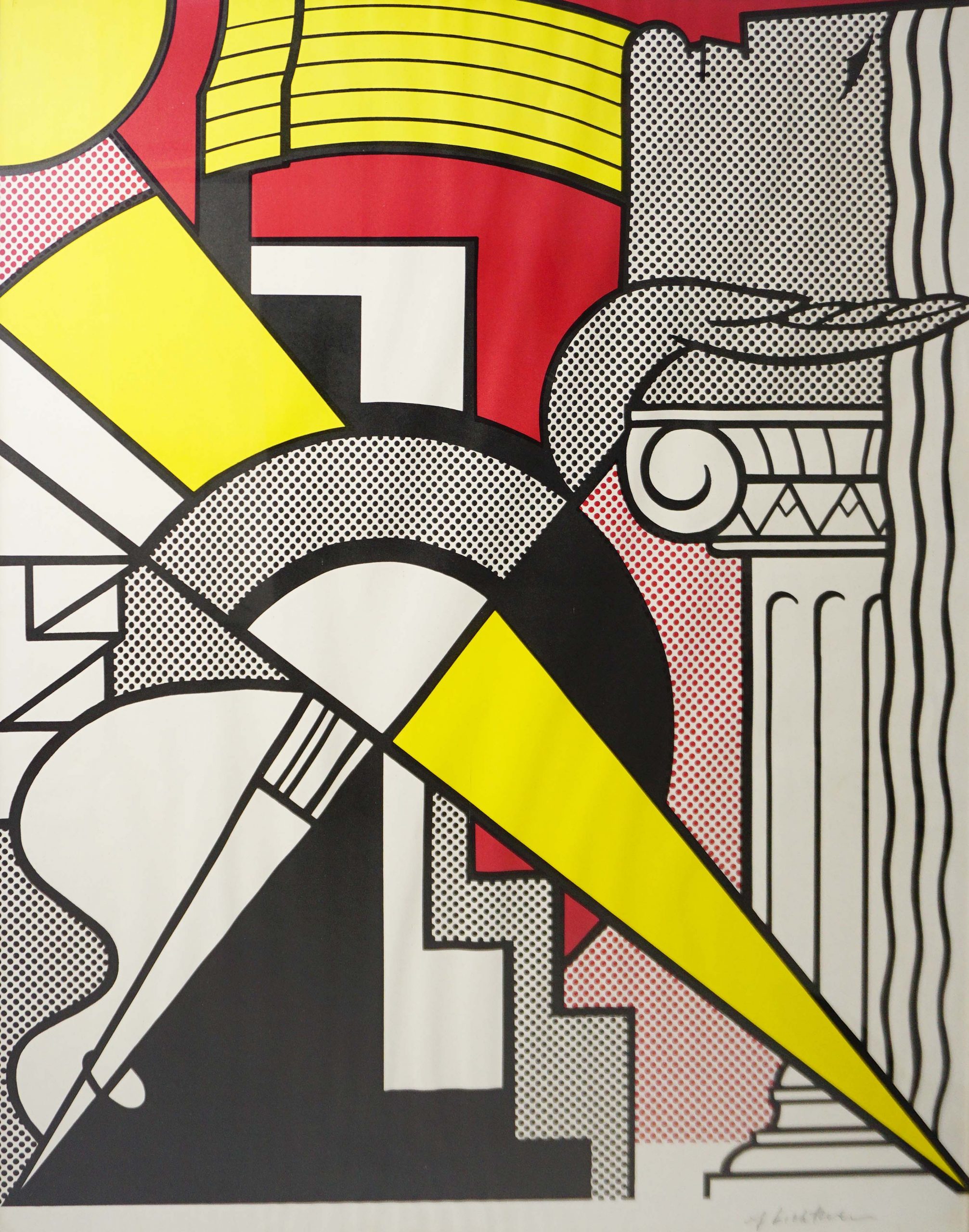 Roy Lichtenstein “stedelijk Museum” 1967 by Roy Lichtenstein