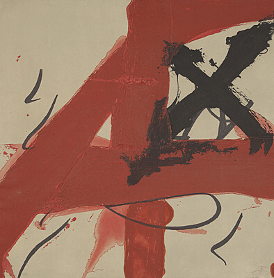 A 4 by Antoni Tapies