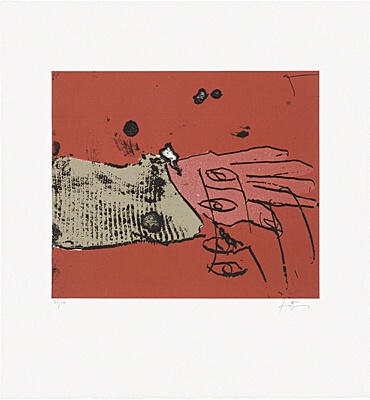 Quatre Ulls by Antoni Tapies