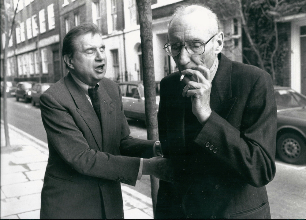 Francis Bacon And William S. Burroughs, London, 1989 by William Burroughs
