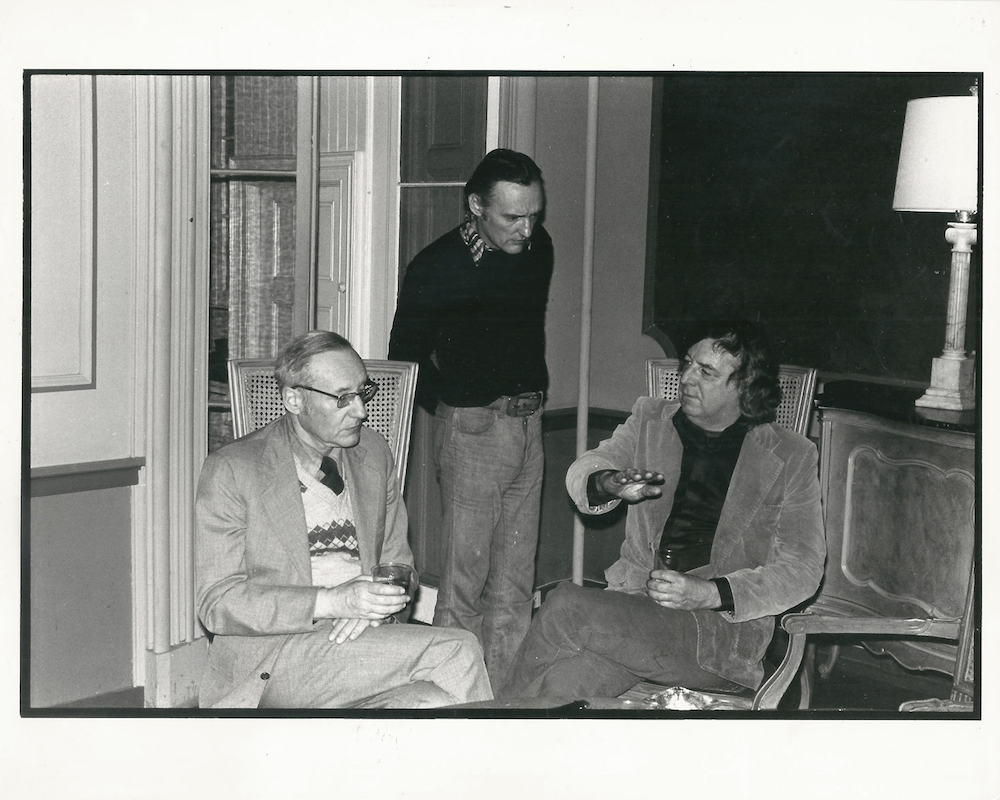 William S. Burroughs, Dennis Hopper And Terry Southern by Gerard Malanga