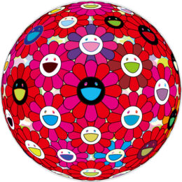 Burning Blood by Takashi Murakami at Vogtle Contemporary