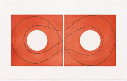 Double Square Frame Ii by Robert Mangold at ebo Gallery