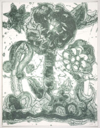 Garden (tulip, Silver, Green) by Catherine Howe at Manneken Press (IFPDA)