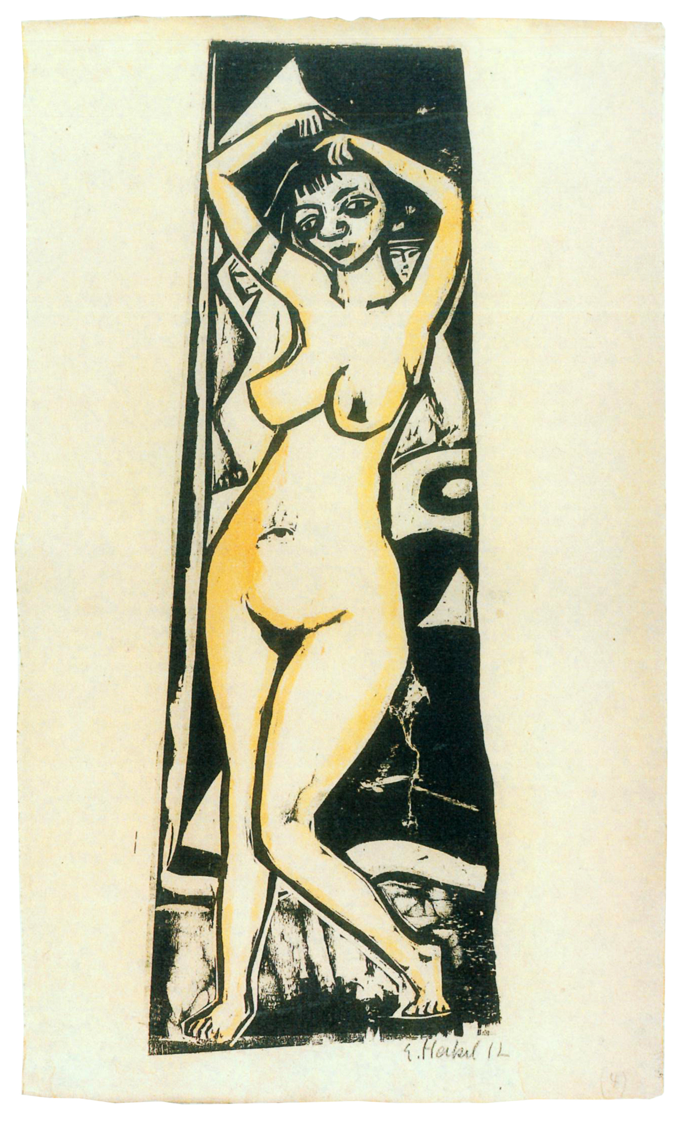 Stehende by Erich Heckel