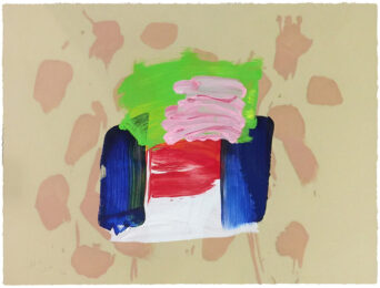 Ice Cream (from After All) by Howard Hodgkin at Jonathan Novak Contemporary Art