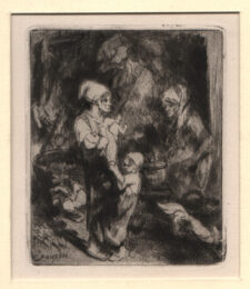 Intérieur Rustique by Adolphe Hervier at Sylvan Cole Gallery